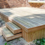 treated pine decking cedar fascia and skirting 2
